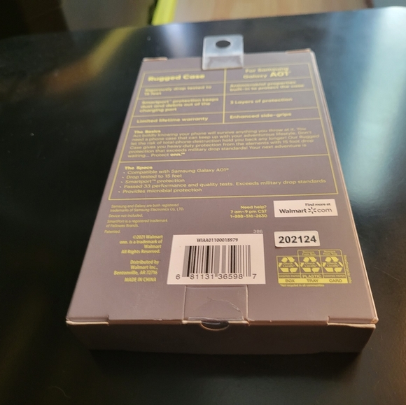 Samsung Galaxy A01 Rugged Phone Case Unopened Damaged Packaging Unopen With Tags - Picture 11 of 11